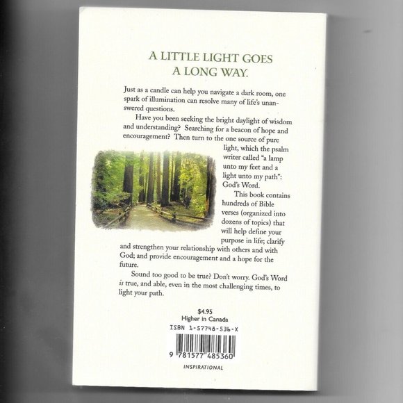 Light For My Path: Illuminating Selections From the Bible - Barbour Publishing - Picture 3 of 3